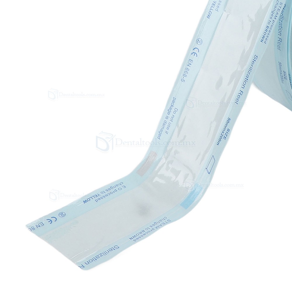 200m Rollo Termosellable para Esterilizaci&oacute;n Dental en Autoclave